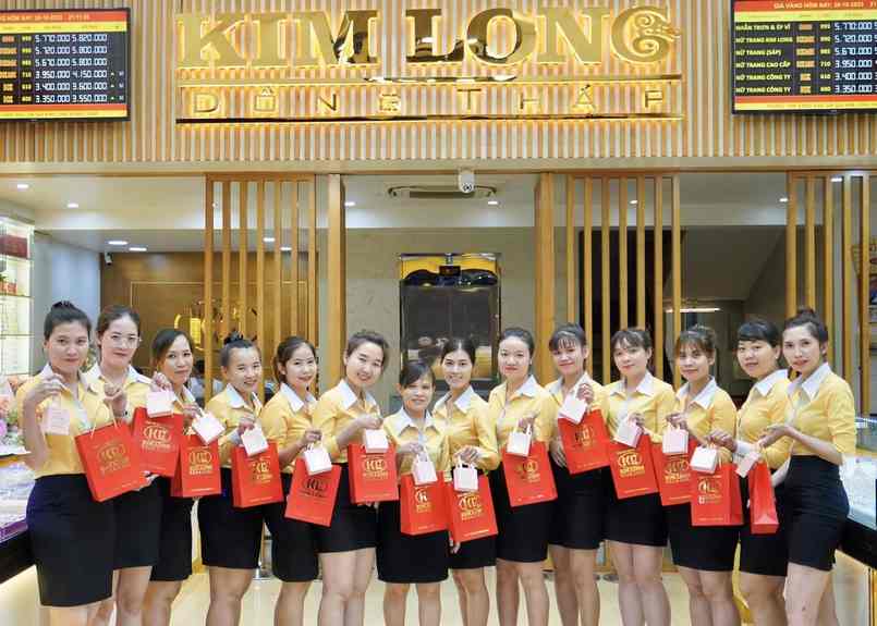 Cập nhật mới nhất về giá vàng Kim Long Đồng Tháp hôm nay