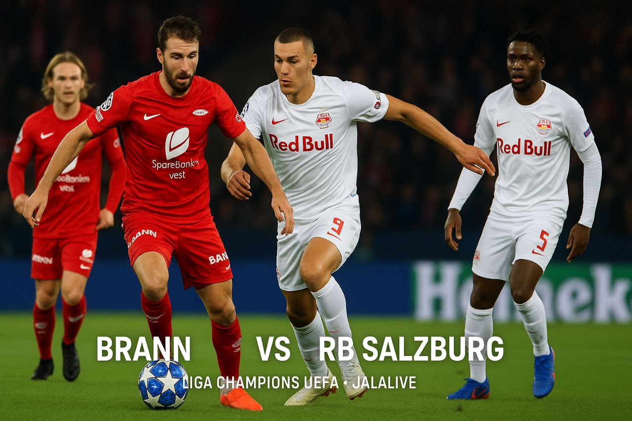Jalalive Siarkan Langsung Brann vs RB Salzburg Liga Champions UEFA Pukul 00.00 WIB Malam Ini – Saksikan Pertandingan Seru Ini!