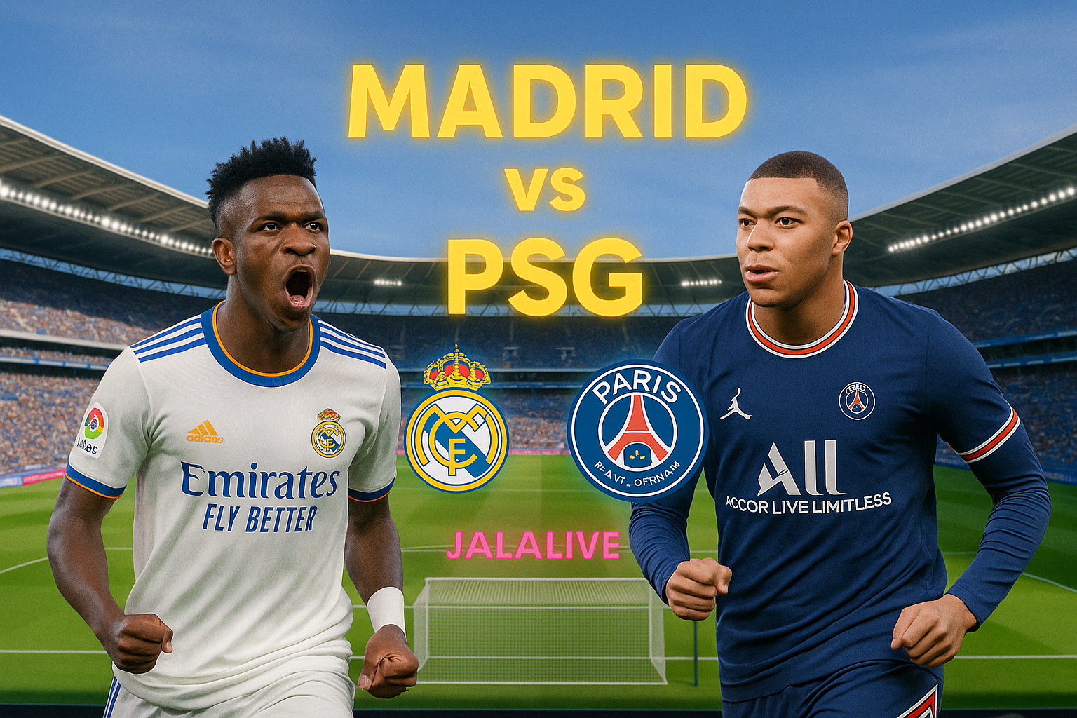Jalalive : Pertarungan Sengit Madrid vs PSG Dini Hari Ini Jam 2 – Duel Tim Raksasa Eropa