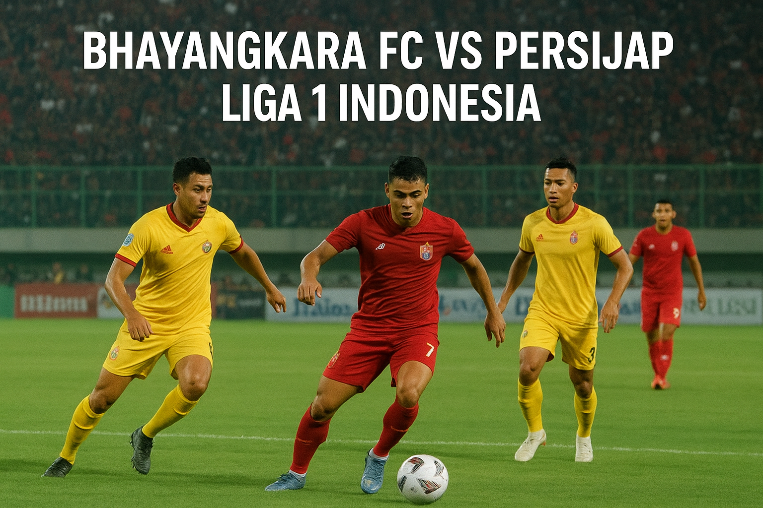 Prediksi Skor Bhayangkara FC vs Persijap Liga 1 Indonesia Hari Ini Lewat Jalalive – Pertarungan Sengit yang Ditunggu Penggemar Sepak Bola Indonesia